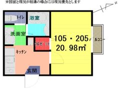 ウィスタリア 春日部の間取り画像
