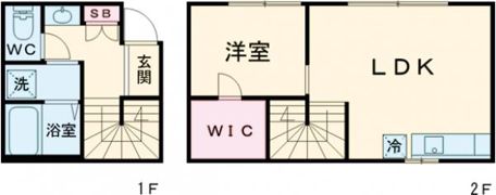 unity G-Ⅴ A号の間取り画像