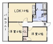 ロアンジュ下曽根の間取り画像