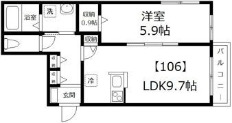 アルヴィータ壱番館の間取り画像