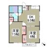 cocoエレガンスの間取り画像