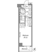 ルクレ西池袋の間取り画像