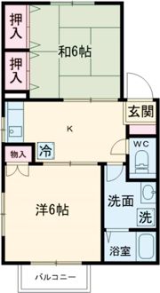 アベニューヒルズIIの間取り画像