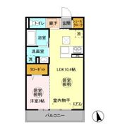 アルカンジュの間取り画像