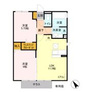 アネシス Aの間取り画像