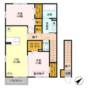 コートプラセール Aの間取り画像