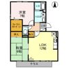 セジュールMT Bの間取り画像