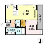 スカイ中央林間の間取り画像