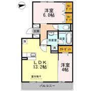 Meduseld 北棟の間取り画像