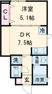 フィラーレ富の原Dの間取り画像