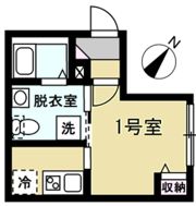 ベイルーム横浜生麦の間取り画像