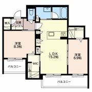 シャーメゾンステージ豊橋の間取り画像