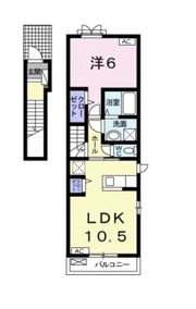 ラポルトの間取り画像