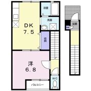 ピュアーズ06 Bの間取り画像
