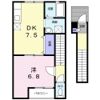 ピュアーズ06 Bの間取り画像
