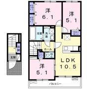 グレイシス星田の間取り画像