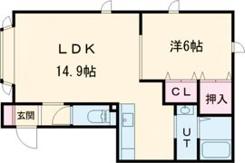 Casa SOLEILⅡ（カーサソレイユ2）の間取り画像