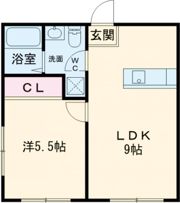 コーポレモンの間取り画像