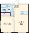 コーポレモンの間取り画像