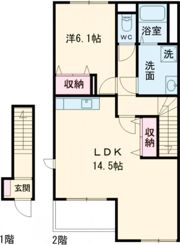 メゾン アイリスの間取り画像