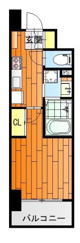 KO RESIDENCE 銀山町の間取り画像