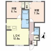 シャーメゾン グラシャス B棟の間取り画像