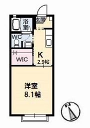 エクセルハイツ D棟の間取り画像
