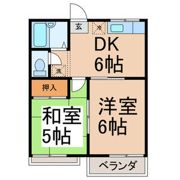 メゾン恵の間取り画像
