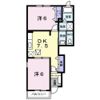 コズミック Aの間取り画像