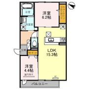 プレサージュ香音の間取り画像