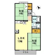 坂西レジデンスⅡの間取り画像