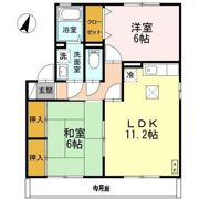 カーサフィオーレ A棟の間取り画像