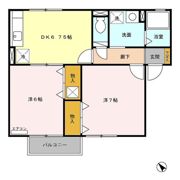 Casa Wakamatsu Aの間取り画像