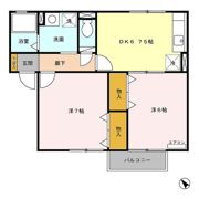 Casa Wakamatsu Aの間取り画像