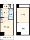 エステムコート神戸県庁前IIIフィエルテの間取り画像