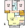 プラザセレステ Aの間取り画像