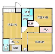 立石貸家 手前の間取り画像