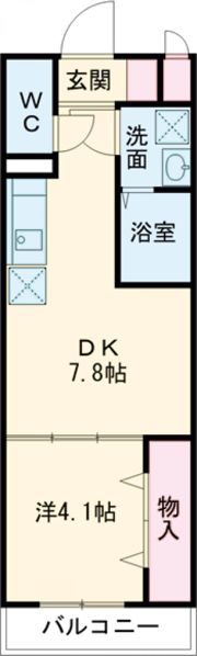 トレステーラ UGの間取り画像