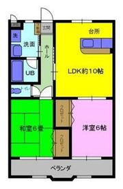 エクセル悦和8の間取り画像