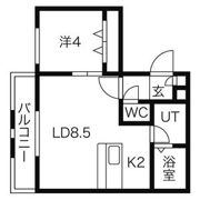 T-STAGE西町の間取り画像