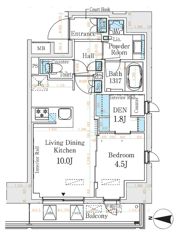 ベルファース錦糸町Southの間取り画像