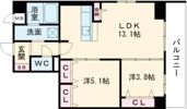 パークヒル新石切の間取り画像