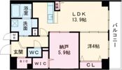 パークヒル新石切の間取り画像
