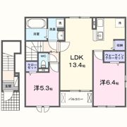 ラ・メゾン 羽衣の間取り画像