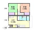 田村様2階建貸家の間取り画像