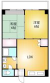 UKマンションの間取り画像