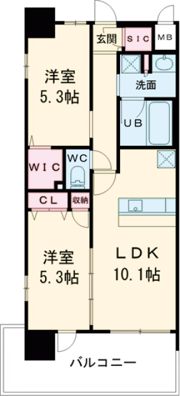 スプランティッド中百舌鳥の間取り画像