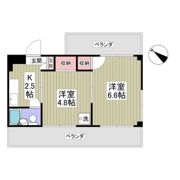 コスモマンションの間取り画像