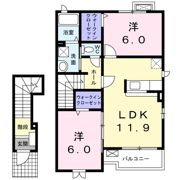 コメッソⅡの間取り画像
