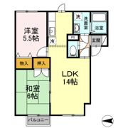 アーバンサイト Bの間取り画像